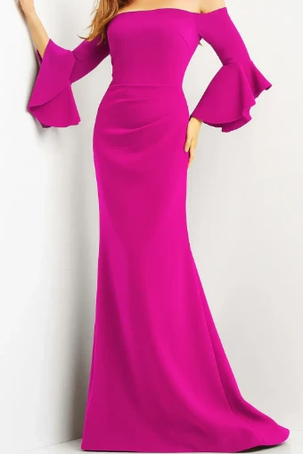 Jovani 07065 #8 Fuchsia thumbnail