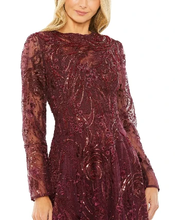 Mac Duggal 20479 #1 Wine thumbnail