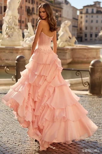 Sherri Hill 57868 #7 Blush thumbnail